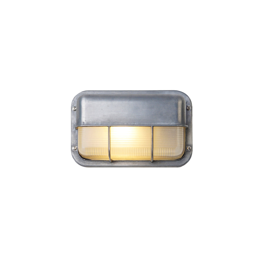Olcarila Vintage Outdoor Wall Sconce Aluminum Glass Lamp