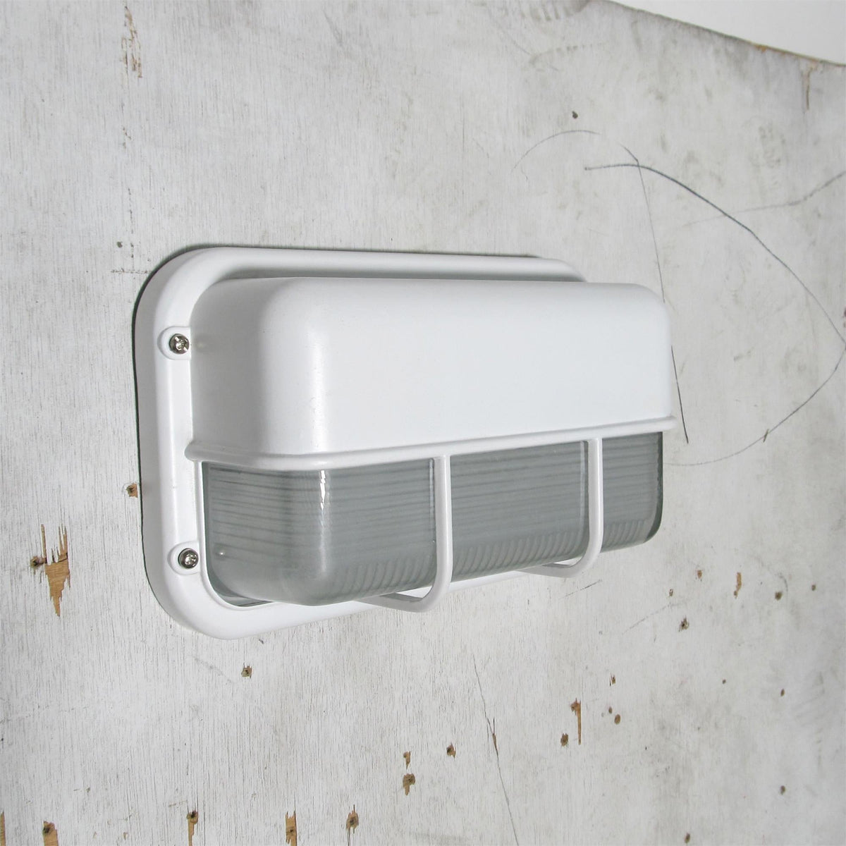 Olcarila Vintage Outdoor Wall Sconce Aluminum Glass Lamp