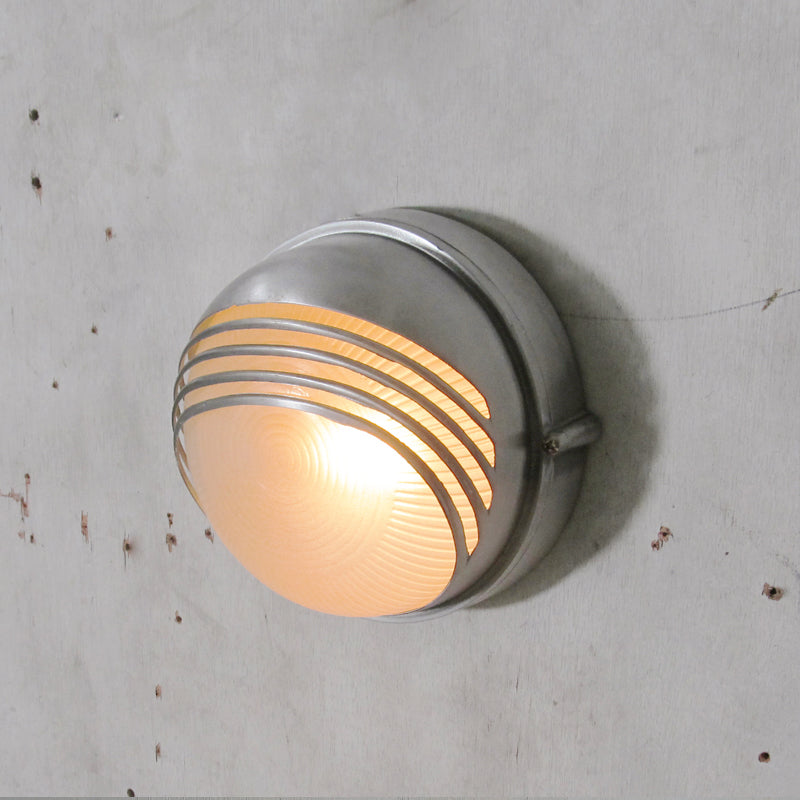 Olcarila Vintage Outdoor Wall Sconce Aluminum Glass Lamp