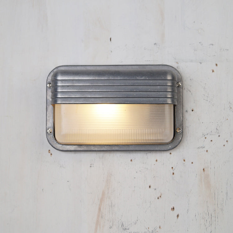 Olcarila Vintage Outdoor Wall Sconce Aluminum Glass Lamp