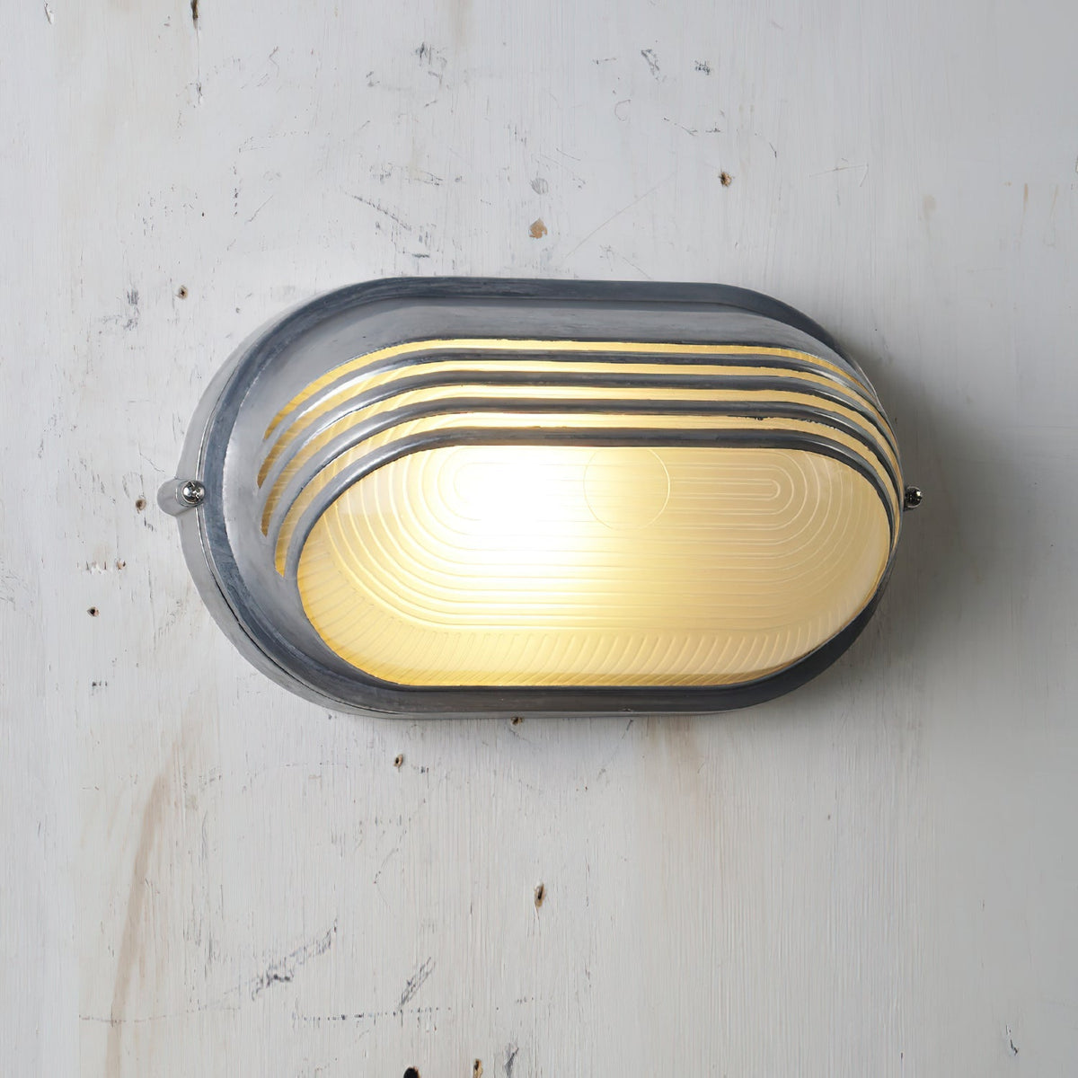 Olcarila Vintage Outdoor Wall Sconce Aluminum Glass Lamp